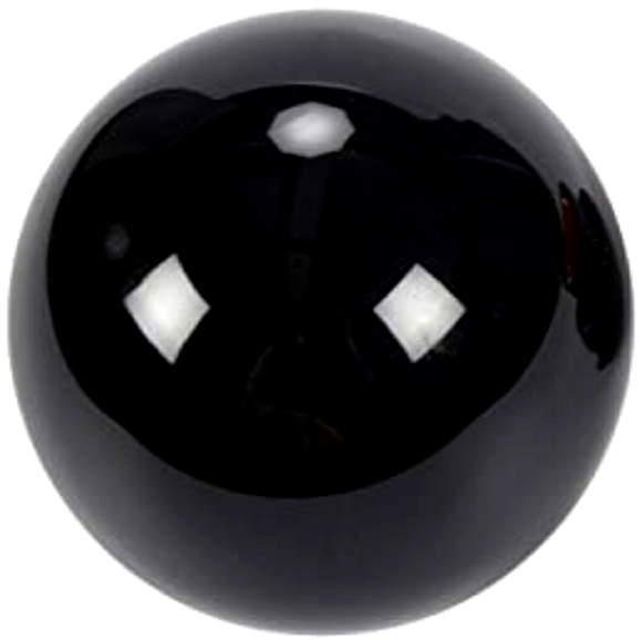 Black Obsidian Crystal Ball - Picture 2 of 6